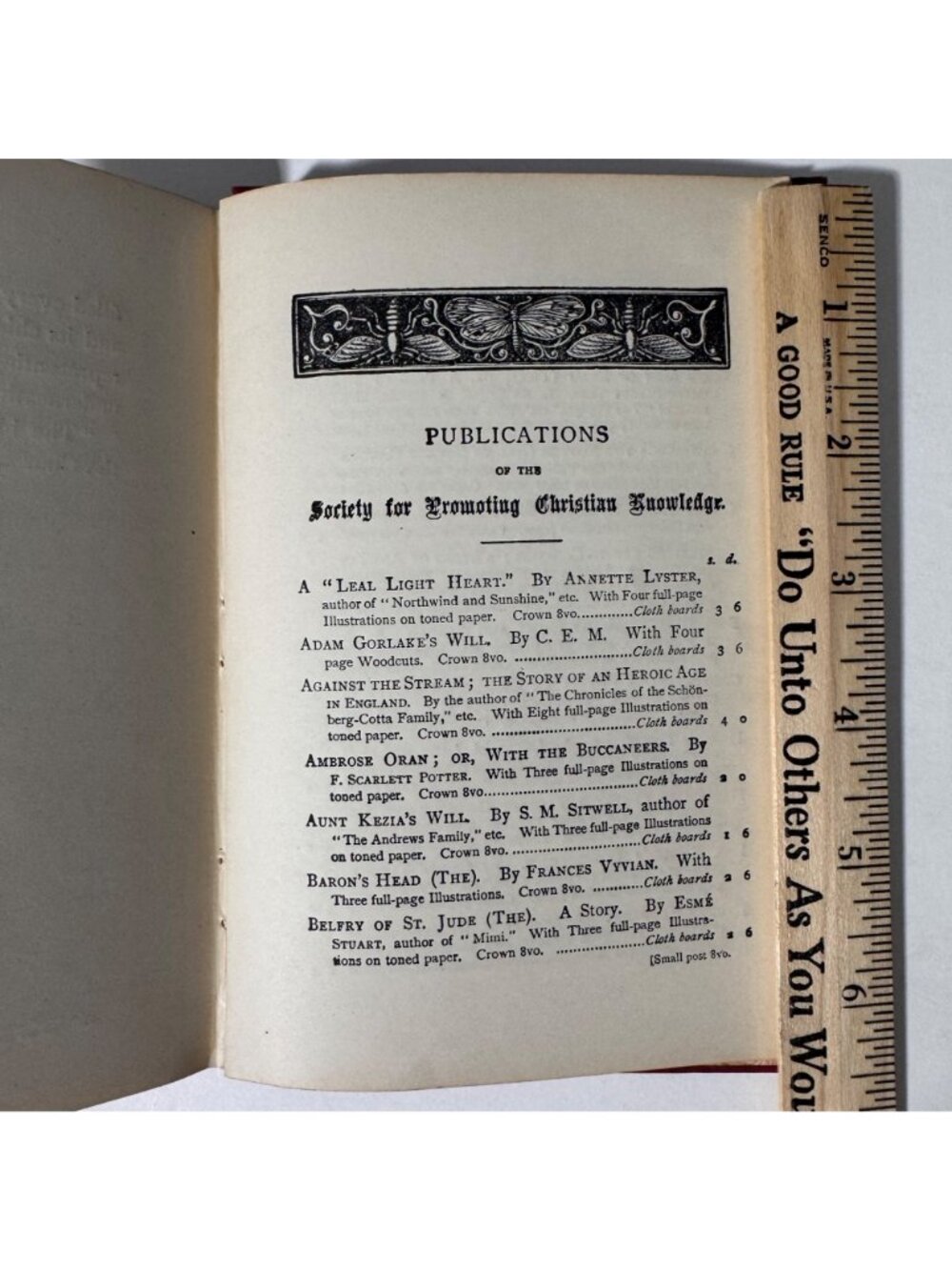 A Modern Tannhauser & The Bridge Hon. Mrs. Arthur Lyttelton Hardcover Book 1893 - Picture 4 of 16
